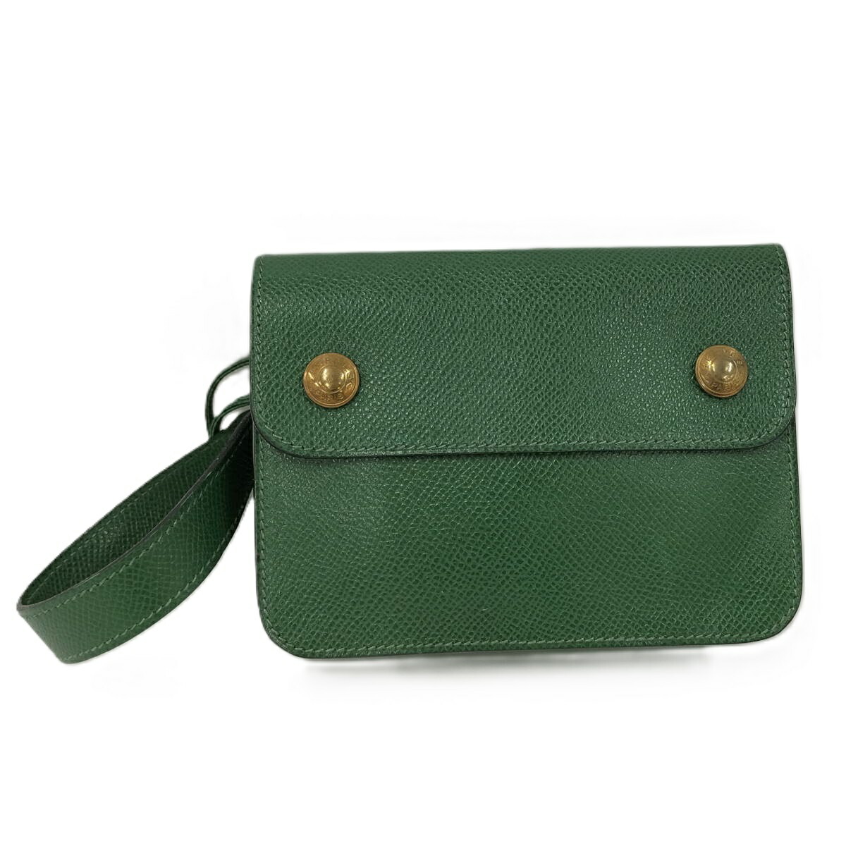 楽天市場】HERMES エルメス ポシェットグリーン ウエストポーチ
