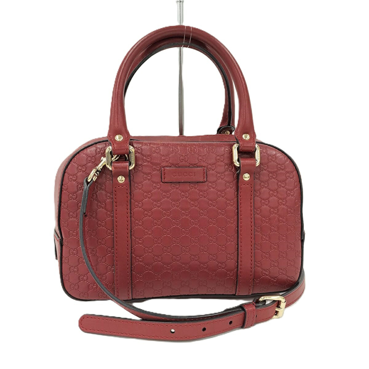 楽天市場】【中古】 グッチ GUCCI マイクログッチシマ 2WAYバッグ