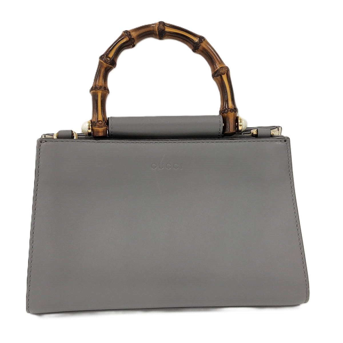 【中古】GUCCI バンブー ニムフェア ハンドバッグ 470271