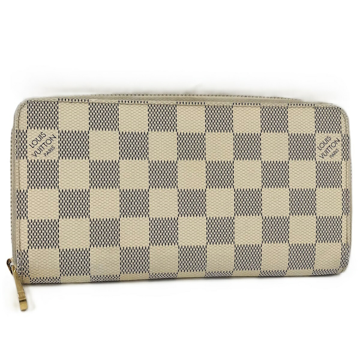 楽天市場】ルイヴィトン ダミエアズール ラウンドファスナー長財布