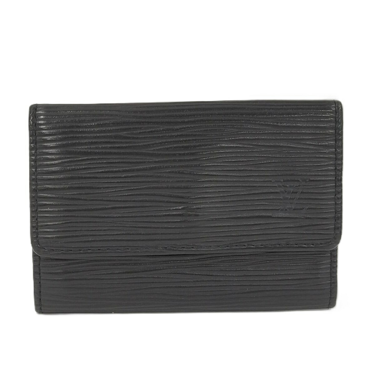 【中古】LOUIS VUITTON ミュルティクレ6 6連キーケース エピ ノワール M63812｜JJcollection