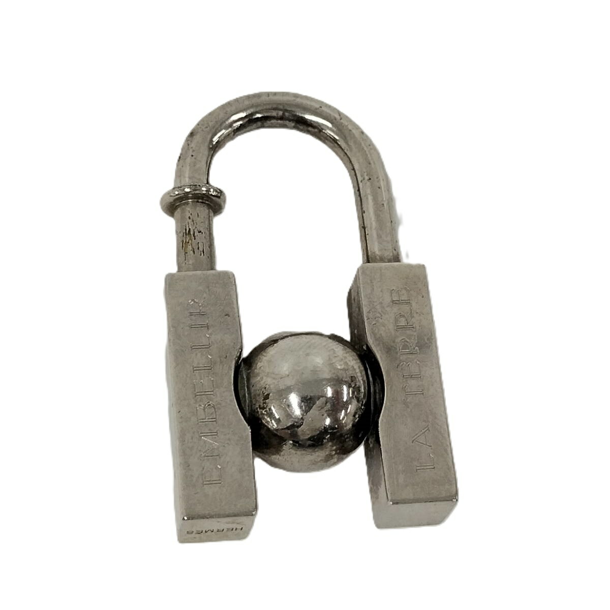 楽天市場】HERMES エルメス Hカデナ 地球モチーフ チャーム 2001年限定