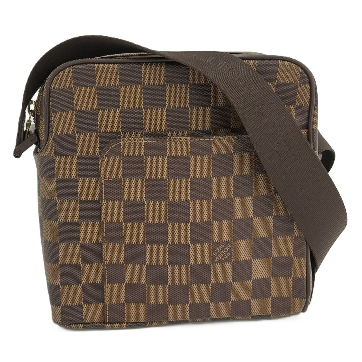 【中古】LOUIS VUITTON ショルダーバッグ オラフ PM ダミエ N41442