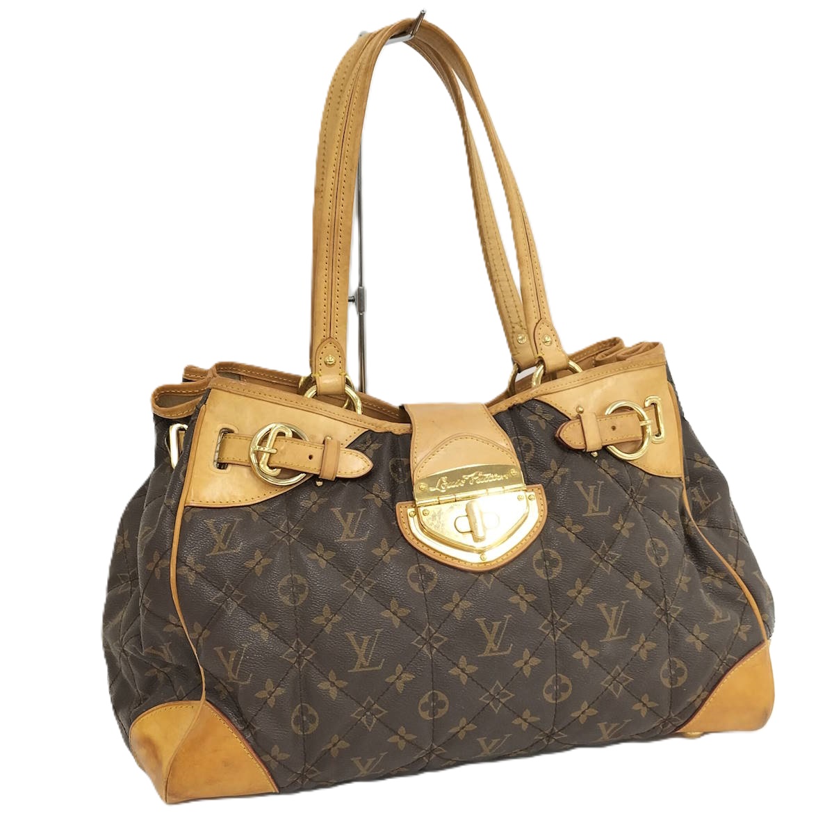【中古】LOUIS VUITTON ショッパー エトワール ハンドバッグ モノグラム ブラウン M41433