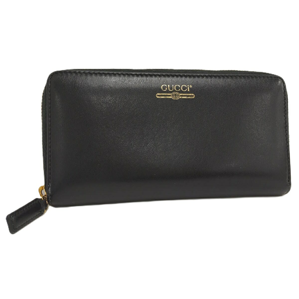 GUCCI/ラウンド長財布/レザー/547591/584***/Aランク/63【中古】 楽天市場】【中古】GUCCI ラウンドファスナー 長財布 レザー ブラック