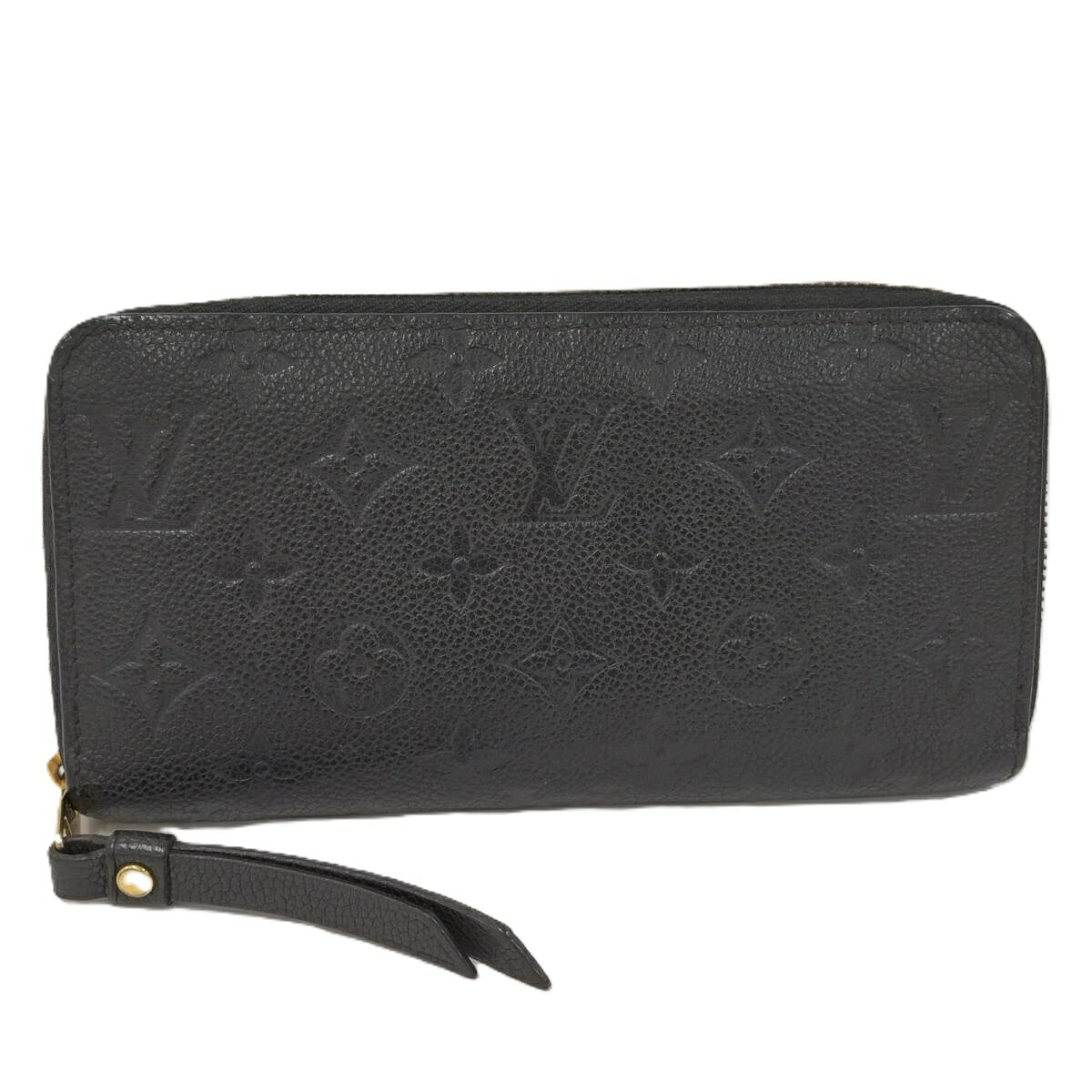 【中古】LOUIS VUITTON ジッピーウォレット ラウンドジッパー長紙入れ モノグラムアンプラント M61864