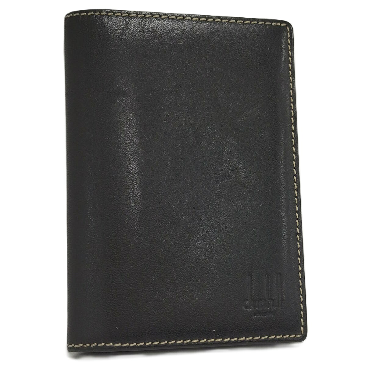【中古】Dunhill カードケース レザー ブラック