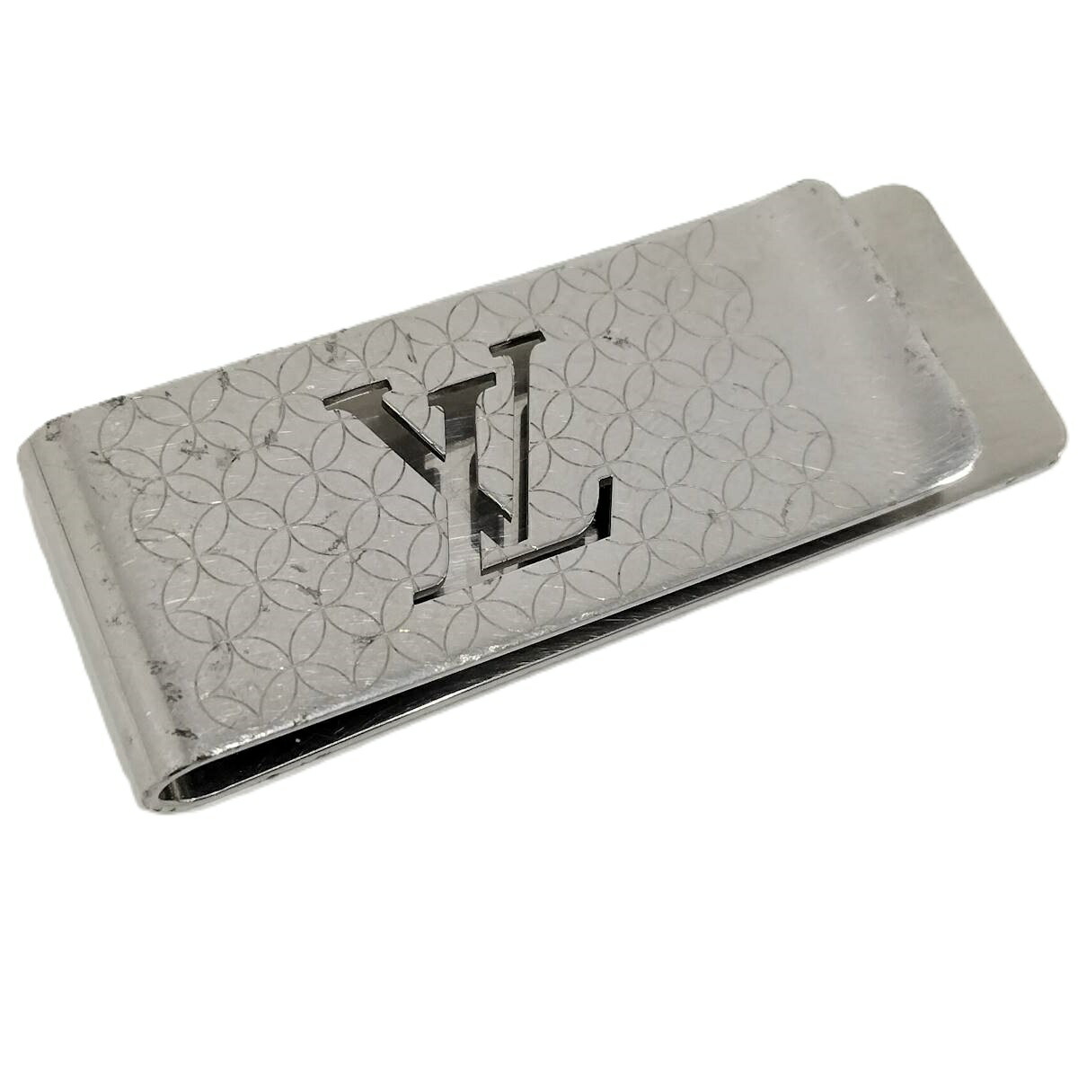 【中古】LOUIS VUITTON バンスビエ シャンゼリゼ マネークリップ メッキ シルバー M65041 13,083円