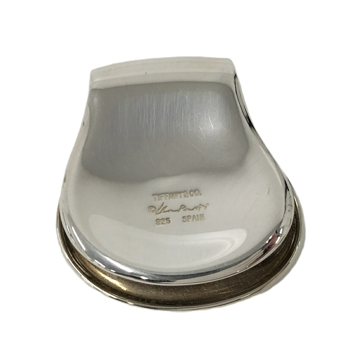 TIFFANY ティファニー マネークリップ エルサペレッティ Tiffany&Co】エルサ・ペレッティ ビーン マネークリップ (Tiffany & Co