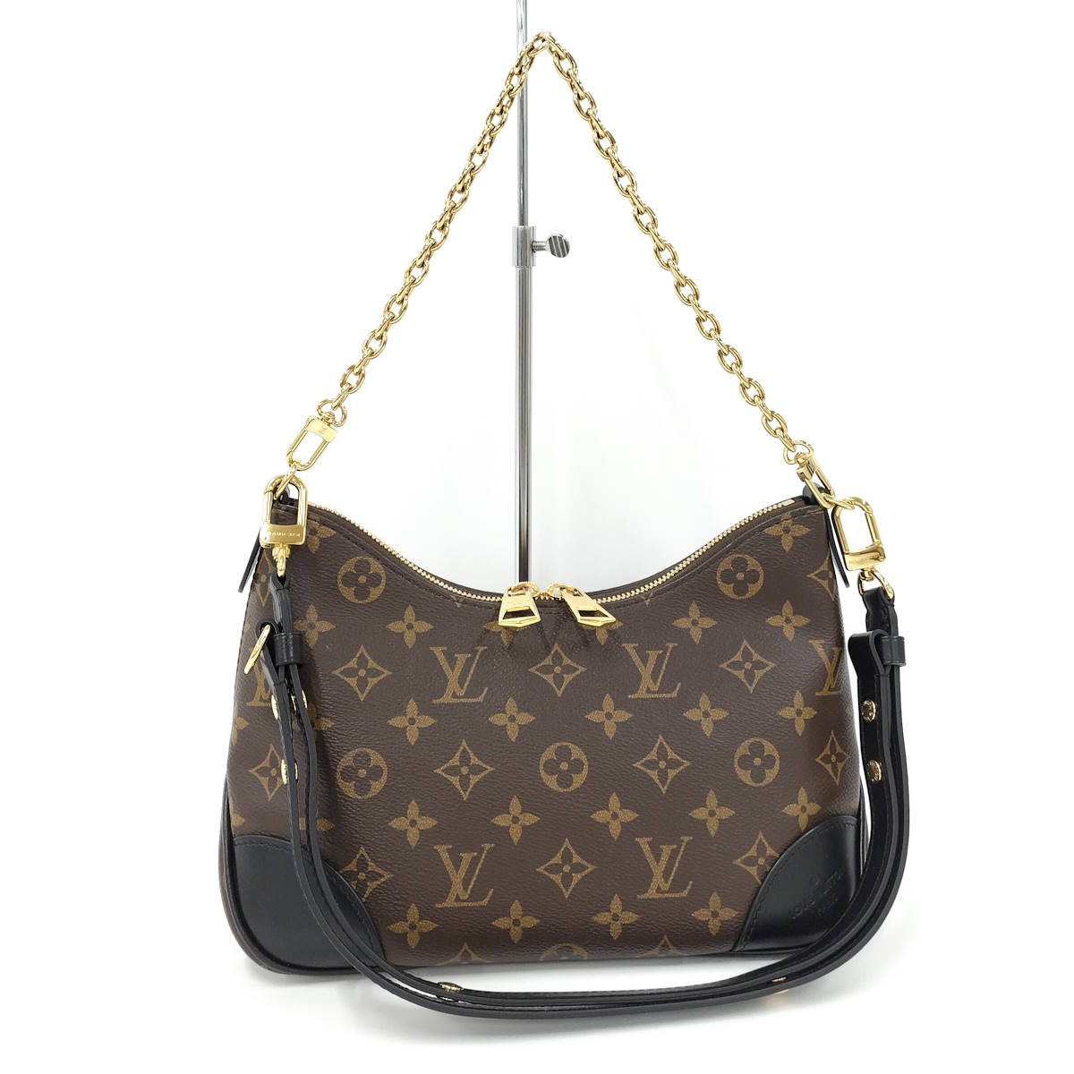 【中古】LOUIS VUITTON ブローニュ NM 2WAY ショルダーバッグ モノグラム M45831