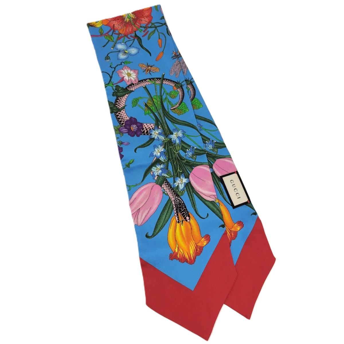 楽天市場】グッチ ジョッキー 馬柄 シルク スカーフネックウェア