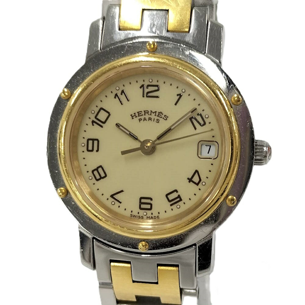 楽天市場】HERMES(エルメス) クリッパー ナクレ コンビ CL4.221 シェル