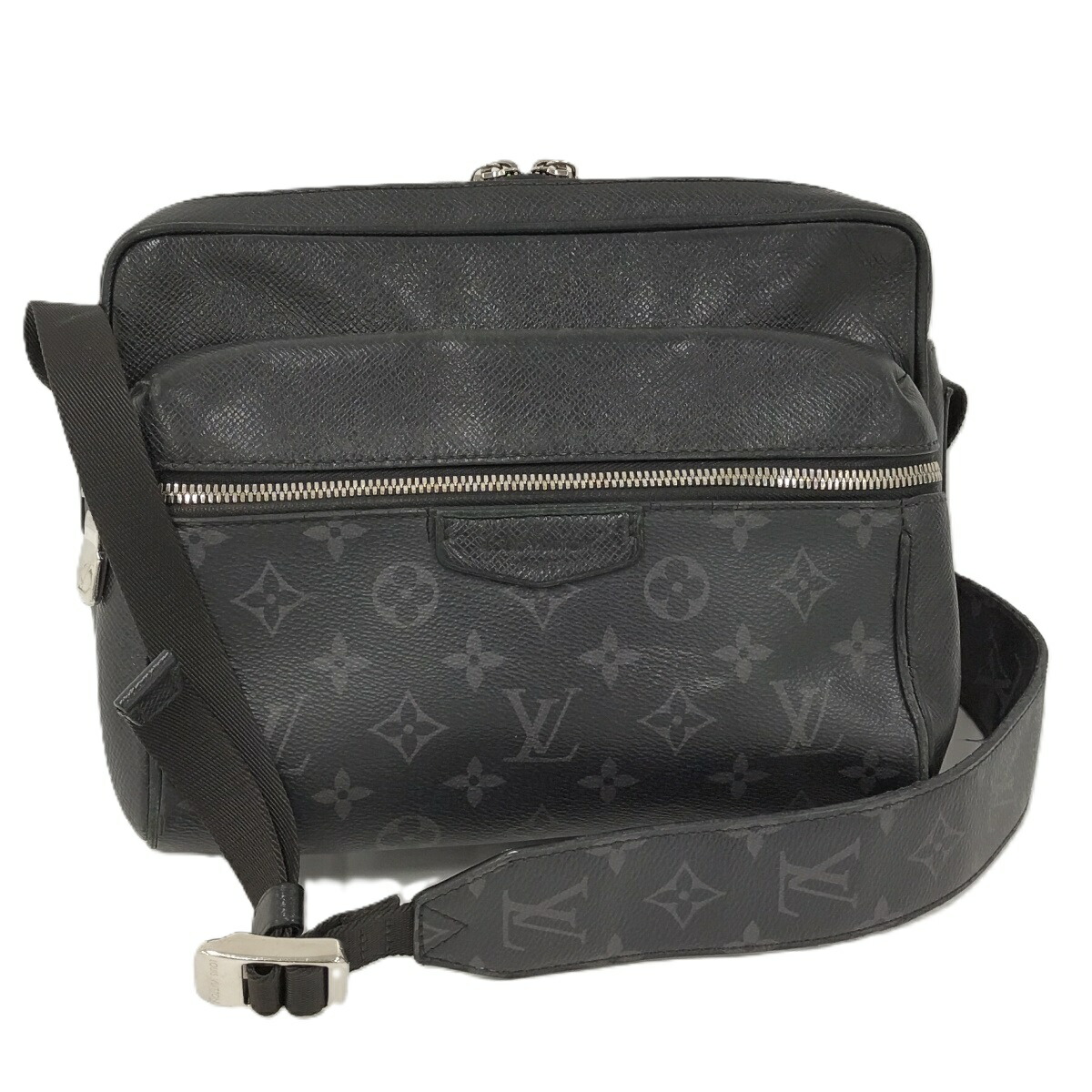 【中古】LOUIS VUITTON アウトドア メッセンジャーPM ショルダーバッグ タイガラマ M30233