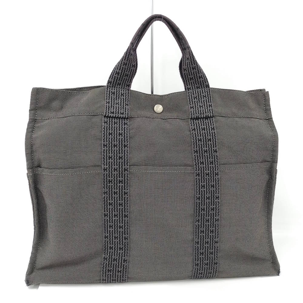 楽天市場】【中古】HERMES トートバッグ エールライントートGM 