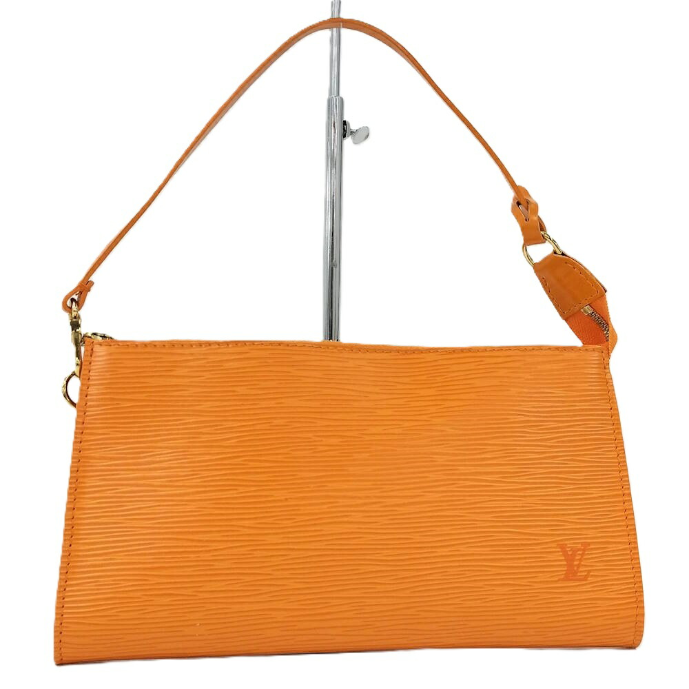 【中古】LOUIS VUITTON ポシェットアクセソワール アクセサリーポーチ エピ M5294H