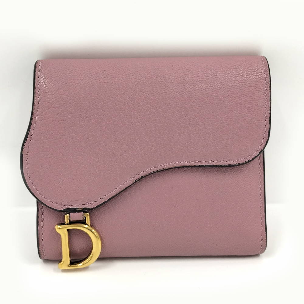 ChristianDior/サドルトロッター/3つ折り財布/Aランク/85【中古】 Dior - ChristianDior/サドルトロッター/3つ折り財布/Aランク/85【中古