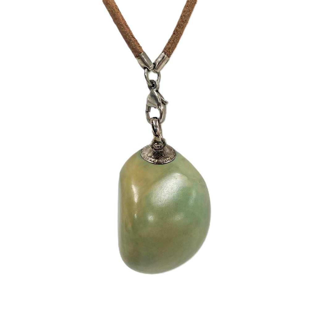 楽天市場】HERMES エルメス ネックレス・チョーカー グリーン ストーン