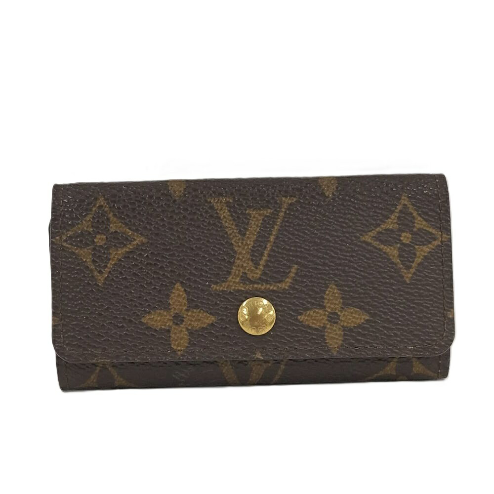 【中古】LOUIS VUITTON 4連キーケース ミュルティクレ4 モノグラム M69517