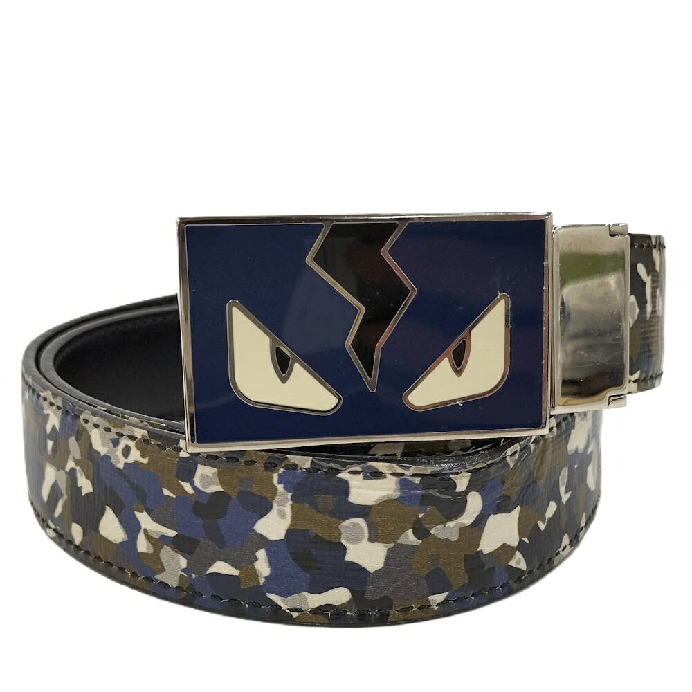 楽天市場】【未使用品】フェンディ メンズ モンスター ベルト イエロー