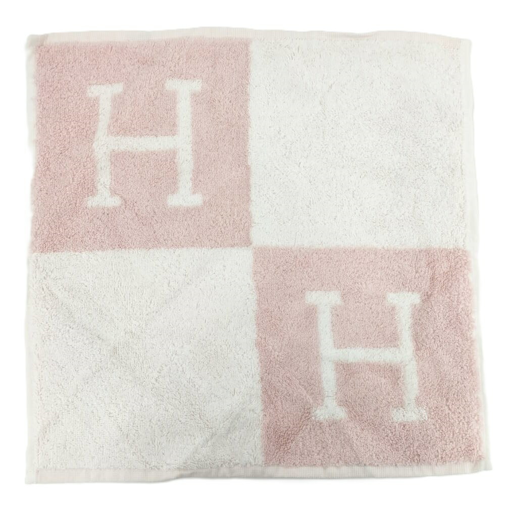 【中古】HERMES カレ 御手々西洋手ぬぐい アヴァロン 綿織物