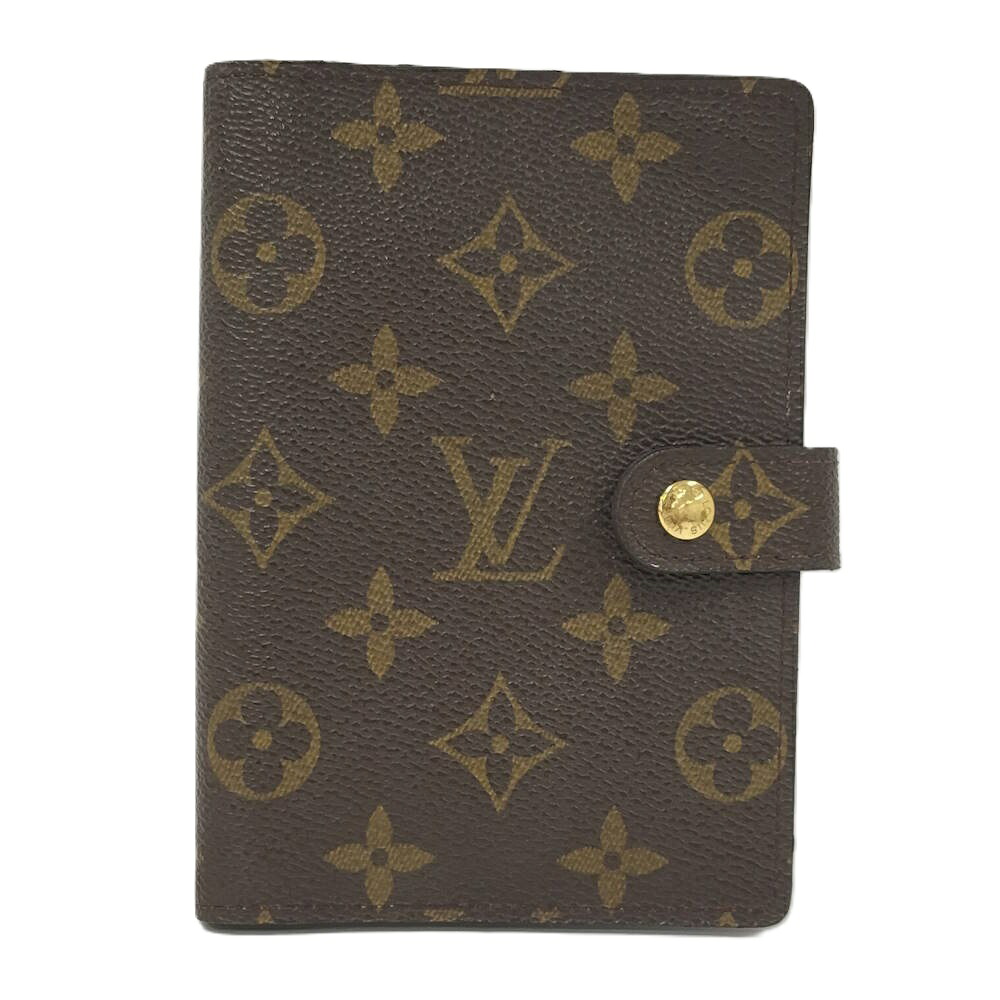 【中古】LOUIS VUITTON 手帳ケース アジェンダPM モノグラム R20005