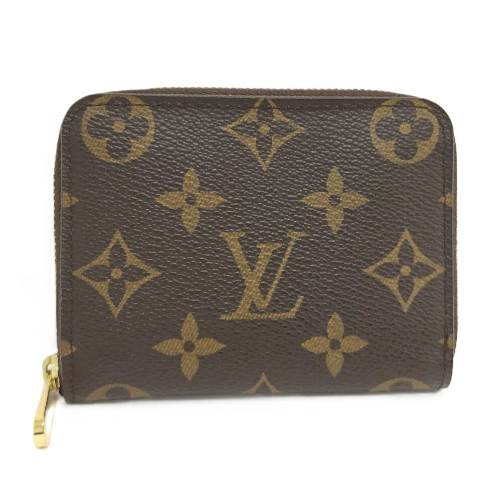 【中古】LOUIS VUITTON ジッピーコインパース コインケース モノグラム M60067