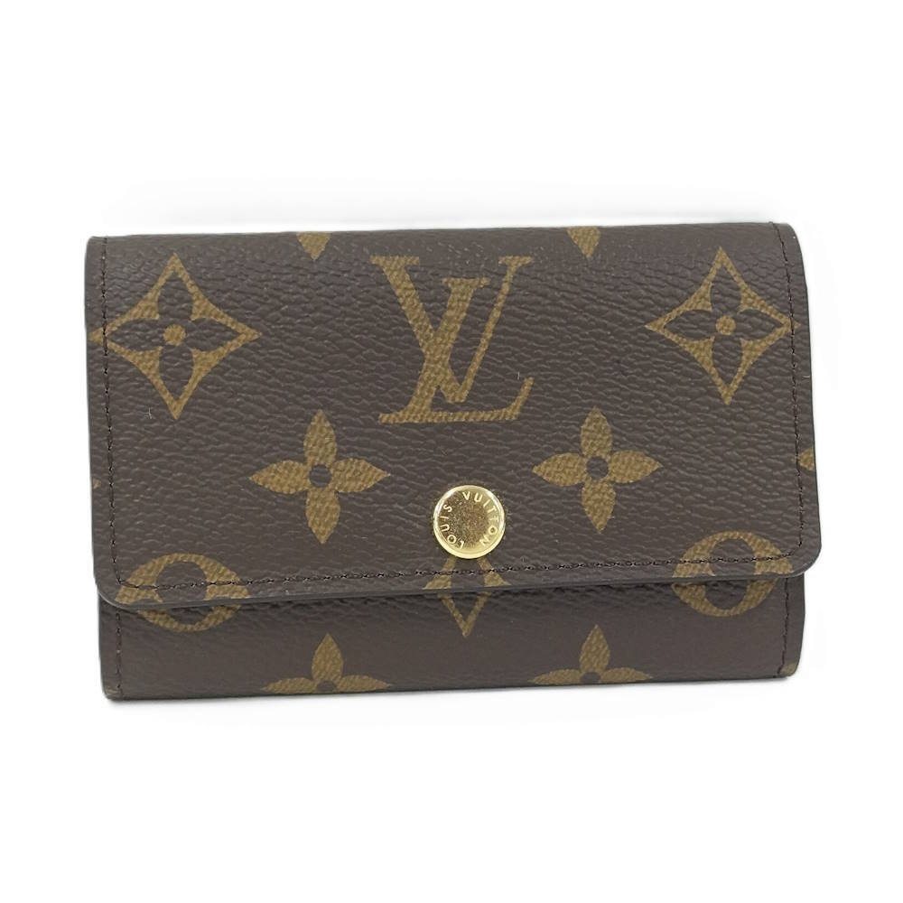 【中古】LOUIS VUITTON ミュルティクレ 6 6連 足懸かり入れもの モノグラム M62630