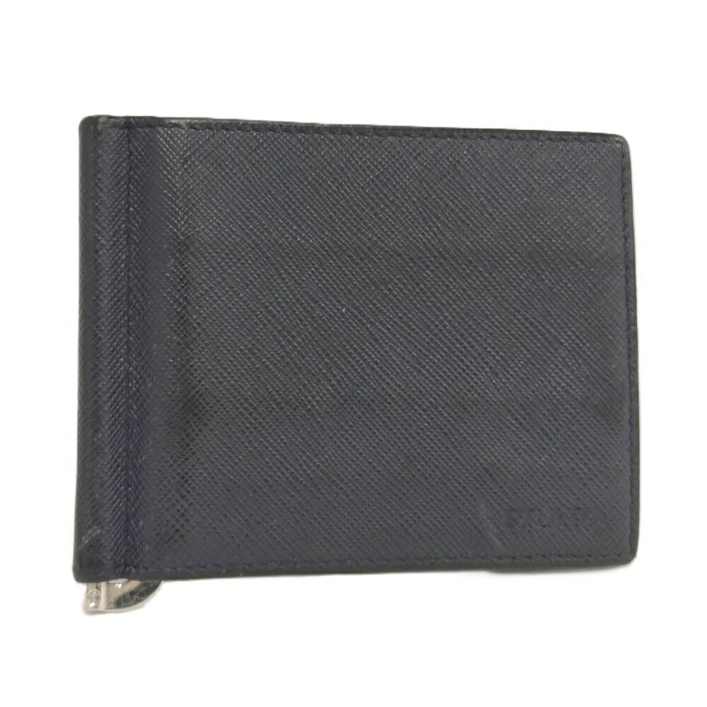 楽天市場】【財布】PRADA プラダ マネークリップ式 2つ折 札入れ 型