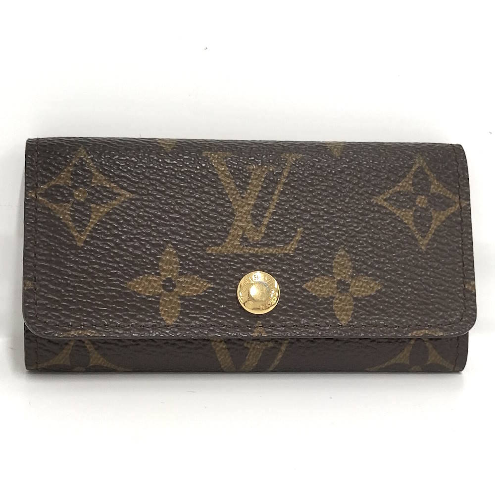【中古】LOUIS VUITTON ミュルティクレ4 4連キーケース モノグラム M62631