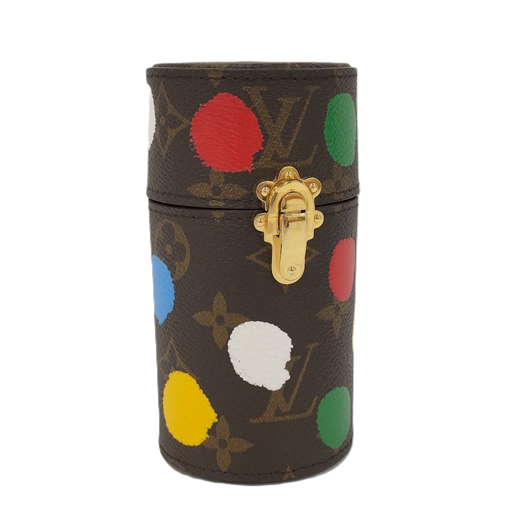 【中古】LOUIS VUITTON トラベルケース ペインティッド ドット 香水ケース 草間彌生 モノグラム LS0561
