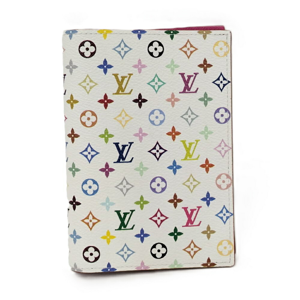 【中古】LOUIS VUITTON 村上隆 二人三脚 LV×TM 旅行免状取りまかなう クーヴェルテュール 通行手形極点 NM モノグラム マルチ色合い ブロン M14178