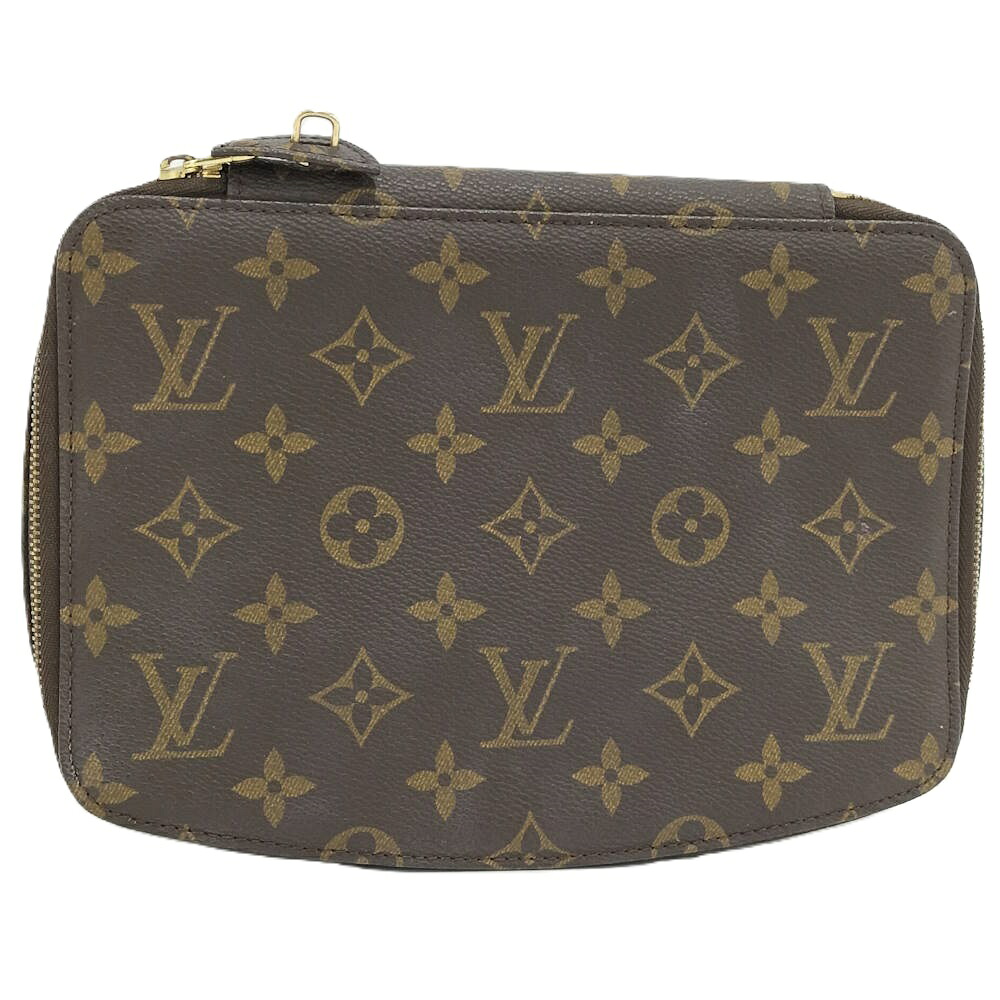 【中古】LOUIS VUITTON ポッシュ モンテカルロ アクセサリーケース モノグラム M47350