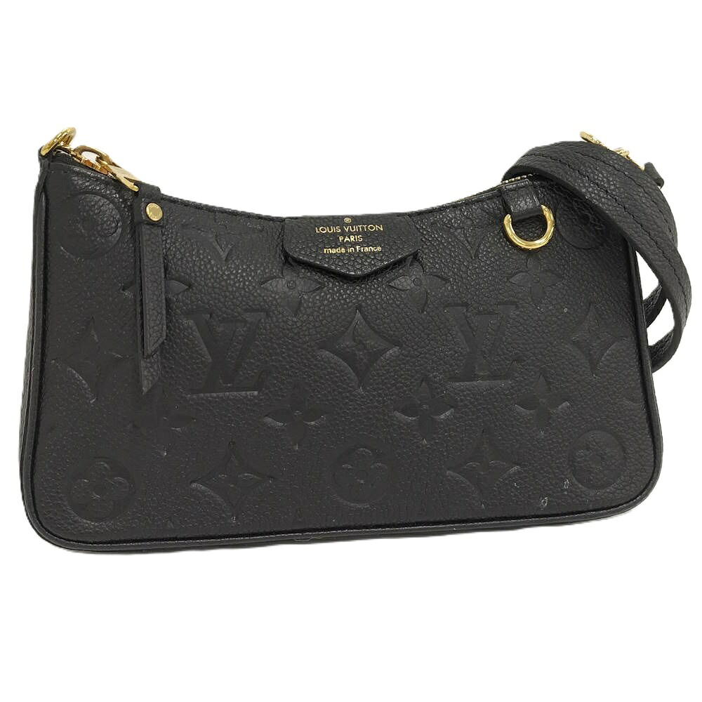 【中古】LOUIS VUITTON イージーポーチ ショルダーバッグ モノグラム アン工業プラント ノワール M80349