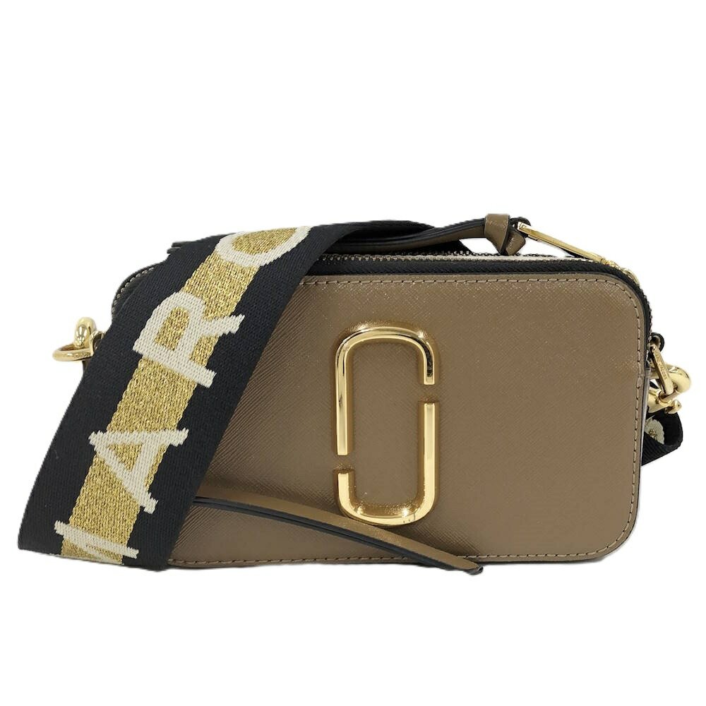 【中古】MARC JACOBS ザ スナップ ショット ショルダーバッグ クロスボディ PVCコーティング
