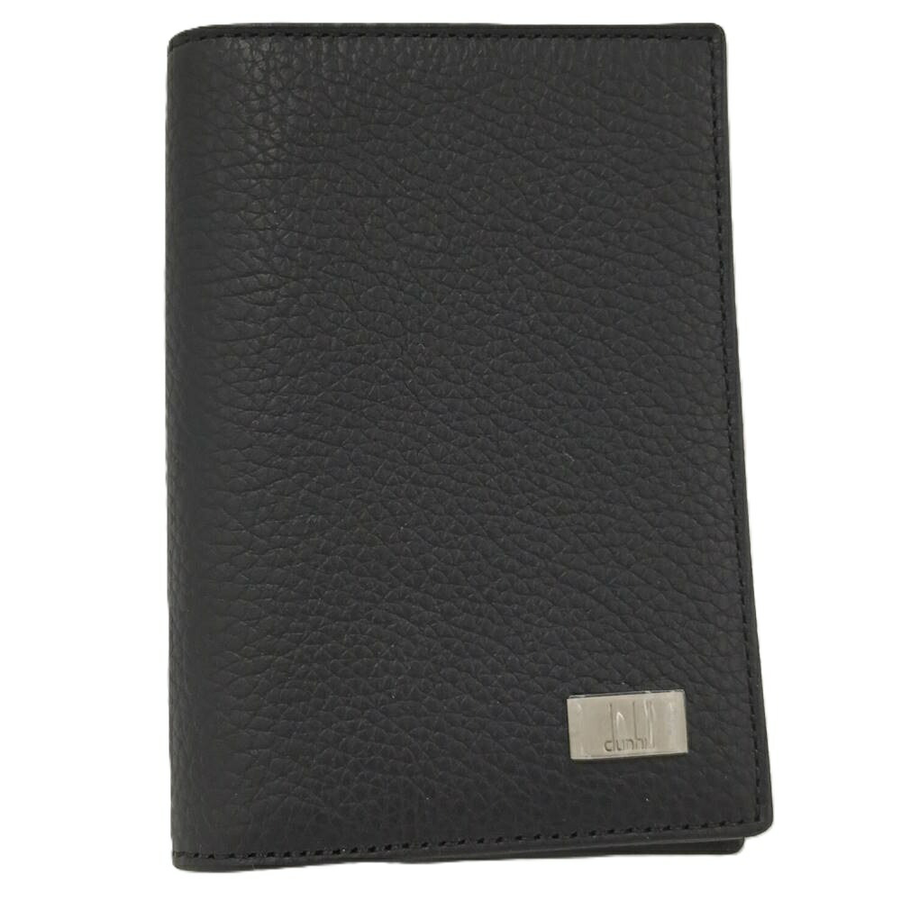 【中古】Dunhill カードケース レザー ブラック
