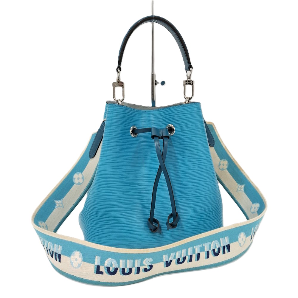 【中古】LOUIS VUITTON 2WAY ショルダーバッグ ネオノエ BB エピ ターコイズブルー M57691