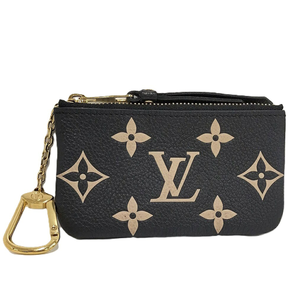 【中古】LOUIS VUITTON カードキーケース ポシェットクレ モノグラムアンプラント バイ色合い M80885
