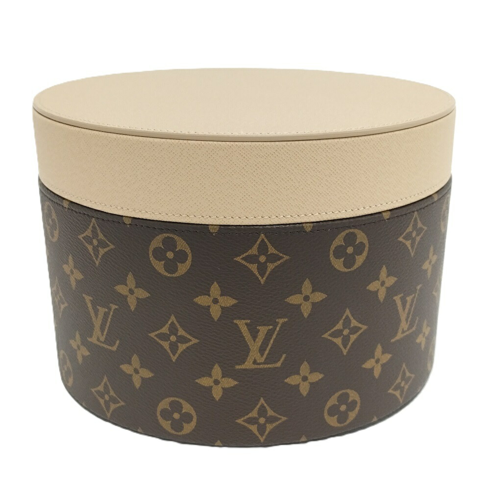 【中古】LOUIS VUITTON ラウンドボックス席MM マルサ S00 箱 小容れもの モノグラム GI1446