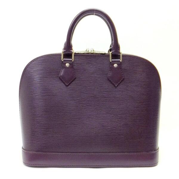 【中古】LOUIS VUITTON アルマ ハンドバッグ エピ・レザー カシス M5280K FL1008