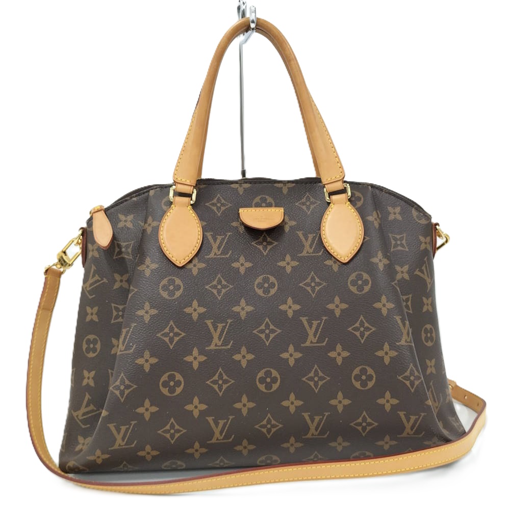 【中古】LOUIS VUITTON リボリーMM 2WAYショルダーバッグ モノグラム M44546