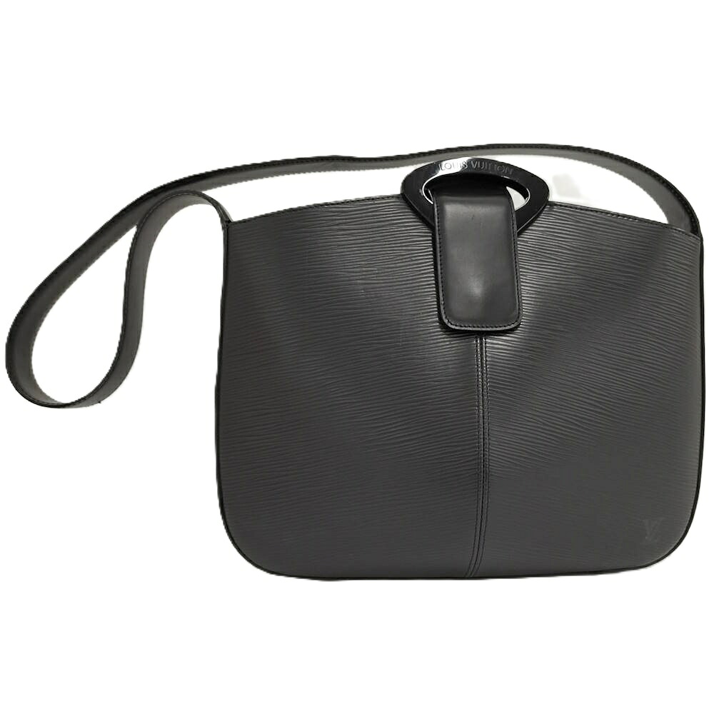 【中古】LOUIS VUITTON レヴリ ショルダーバッグ エピ ノワール M52162