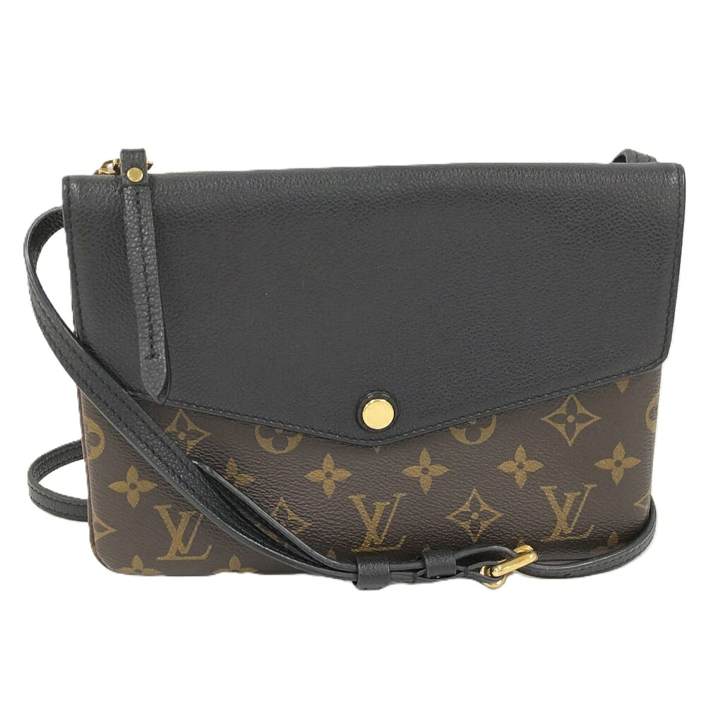 【中古】LOUIS VUITTON トワイス ショルダーバッグ モノグラム M50185