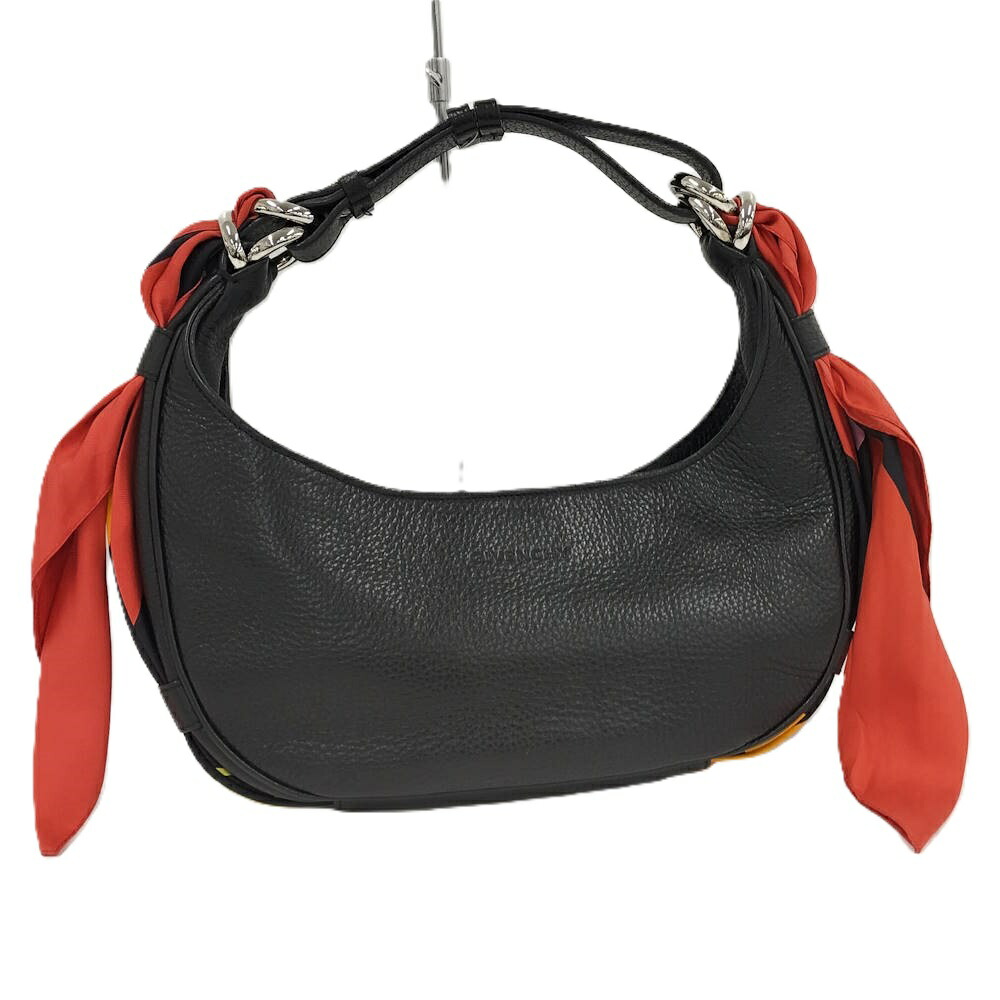 【中古】GIVENCHY ジバンシィ ホーボー ワンショルダーバッグ スカーフ
