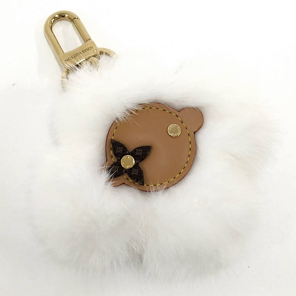 【中古】LOUIS VUITTON キーホルダー ヴィヴィエンヌ ファー M02300