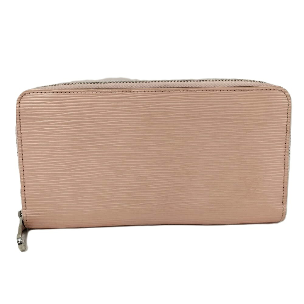【中古】LOUIS VUITTON ジッピーウォレット エピ ローズナクレ M61374
