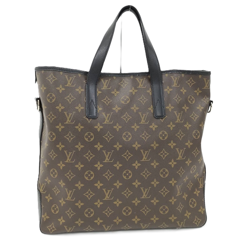 【中古】LOUIS VUITTON ディヴィス トートバッグ モノグラム マカサー M56708