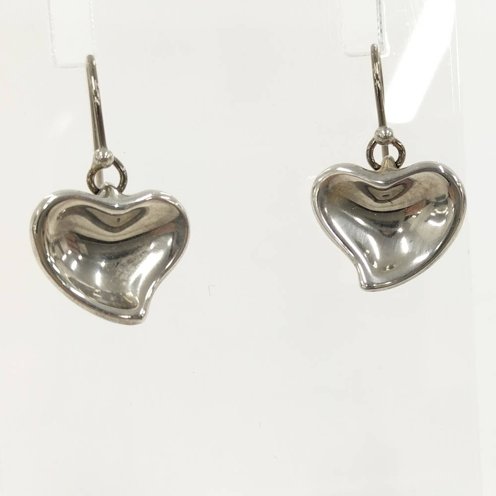 【中古】TIFFANY&Co. エルサ ペレッティ ハート ピアス シルバー925 SV925 シルバー