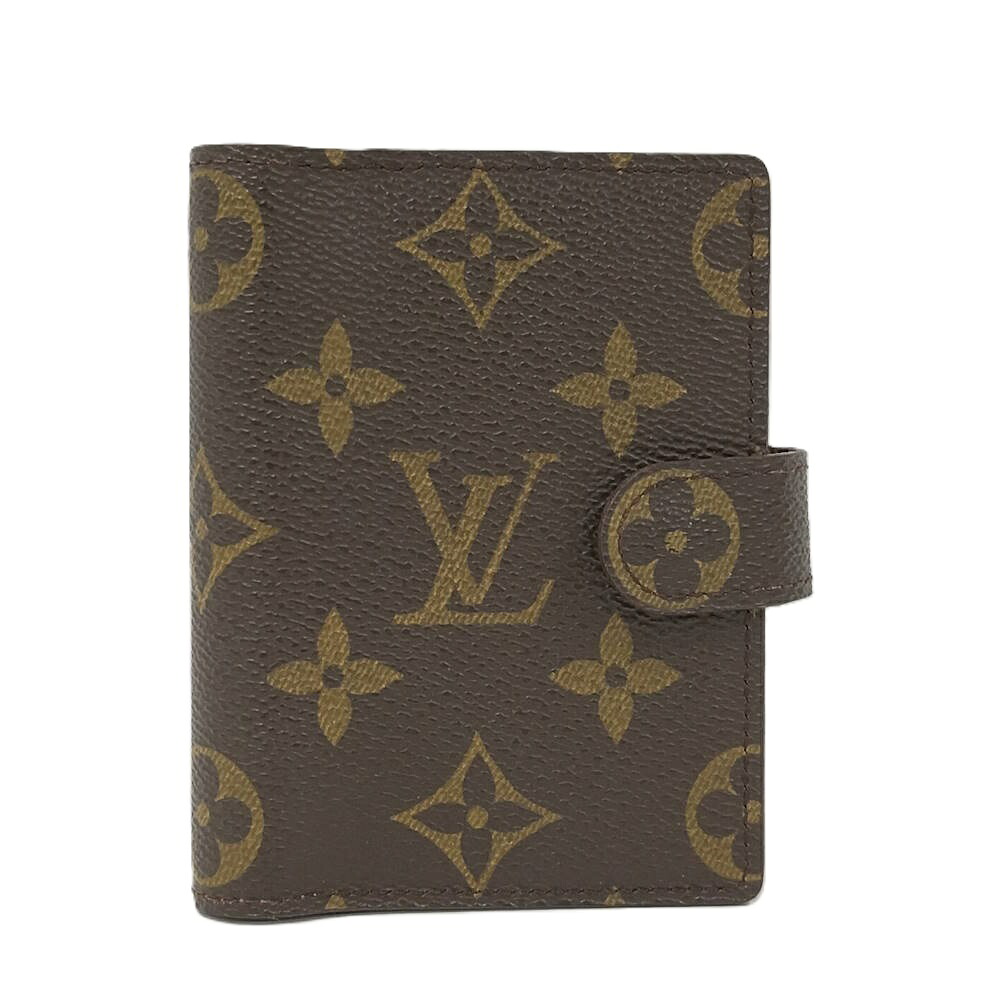 【中古】LOUIS VUITTON アジェンダミニ 手帳カバー モノグラム R20007