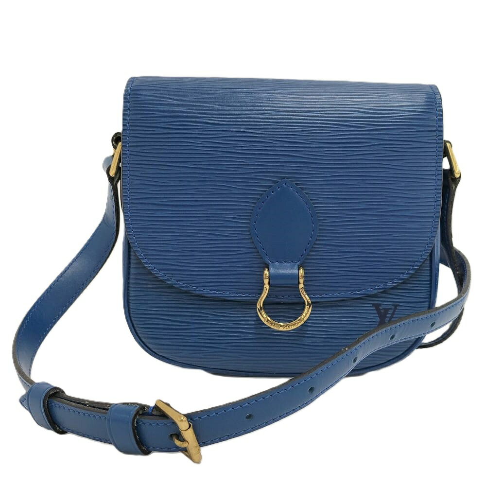 【中古】LOUIS VUITTON サンクルー ショルダーバッグ エピ トレドブルー M52195｜JJcollection