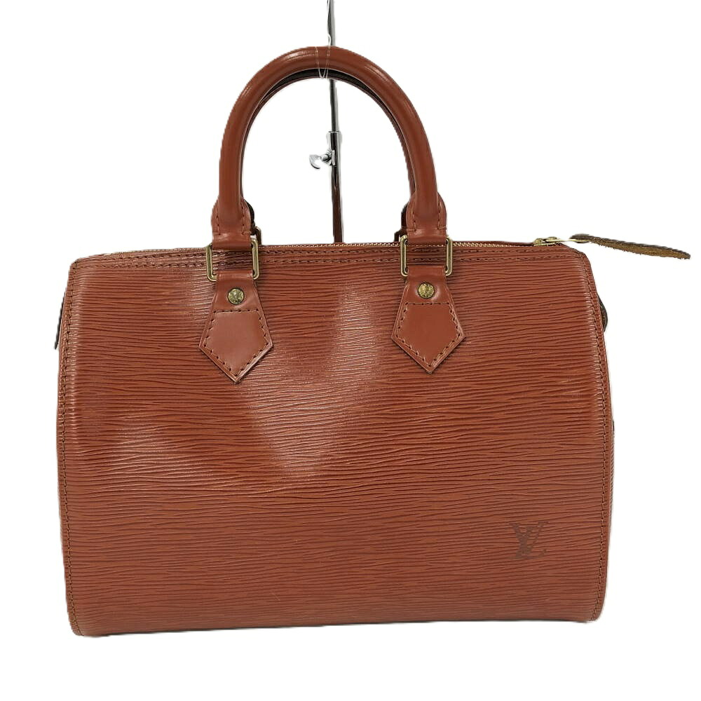 【中古】LOUIS VUITTON スピーディ25 ハンドバック エピ ケニア赤銅色 M43013